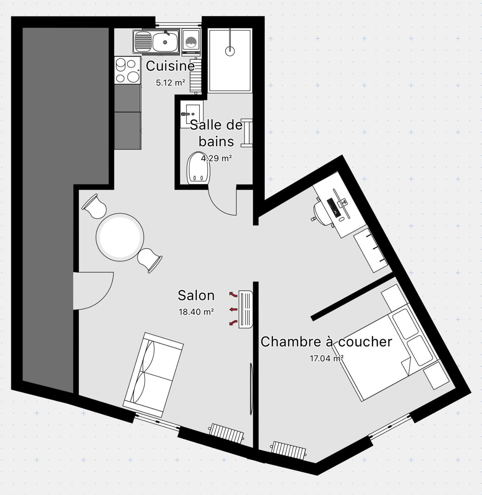 The Libournettes Appartement Kamer foto